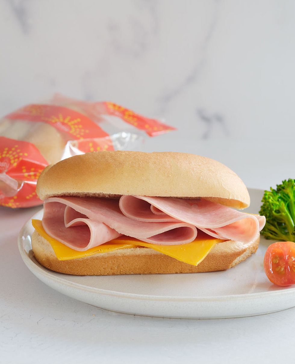 Turkey Ham & Cheese on Sub Roll, WG (IW)