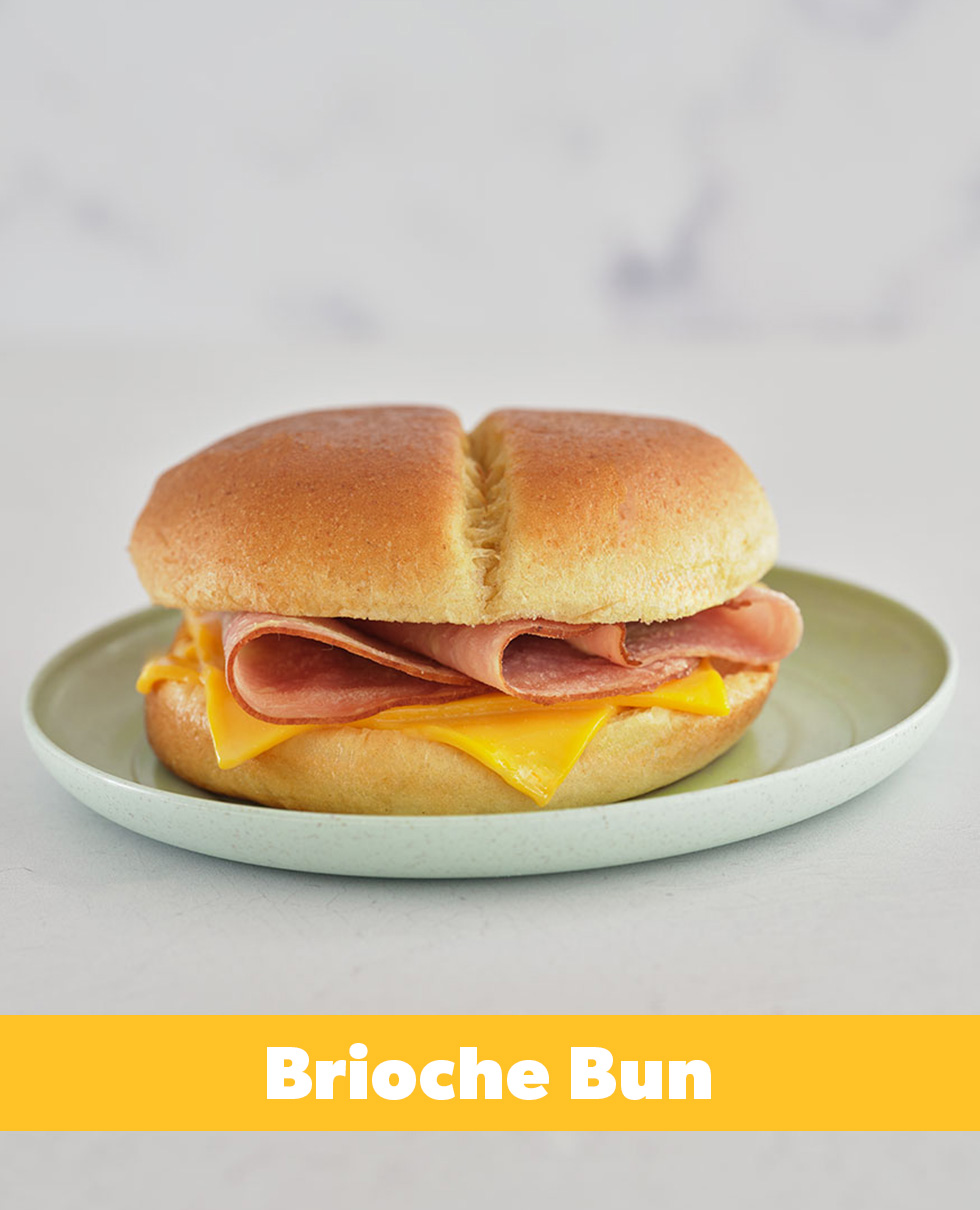 Black Forest Ham & Cheddar Brioche, WG (IW)