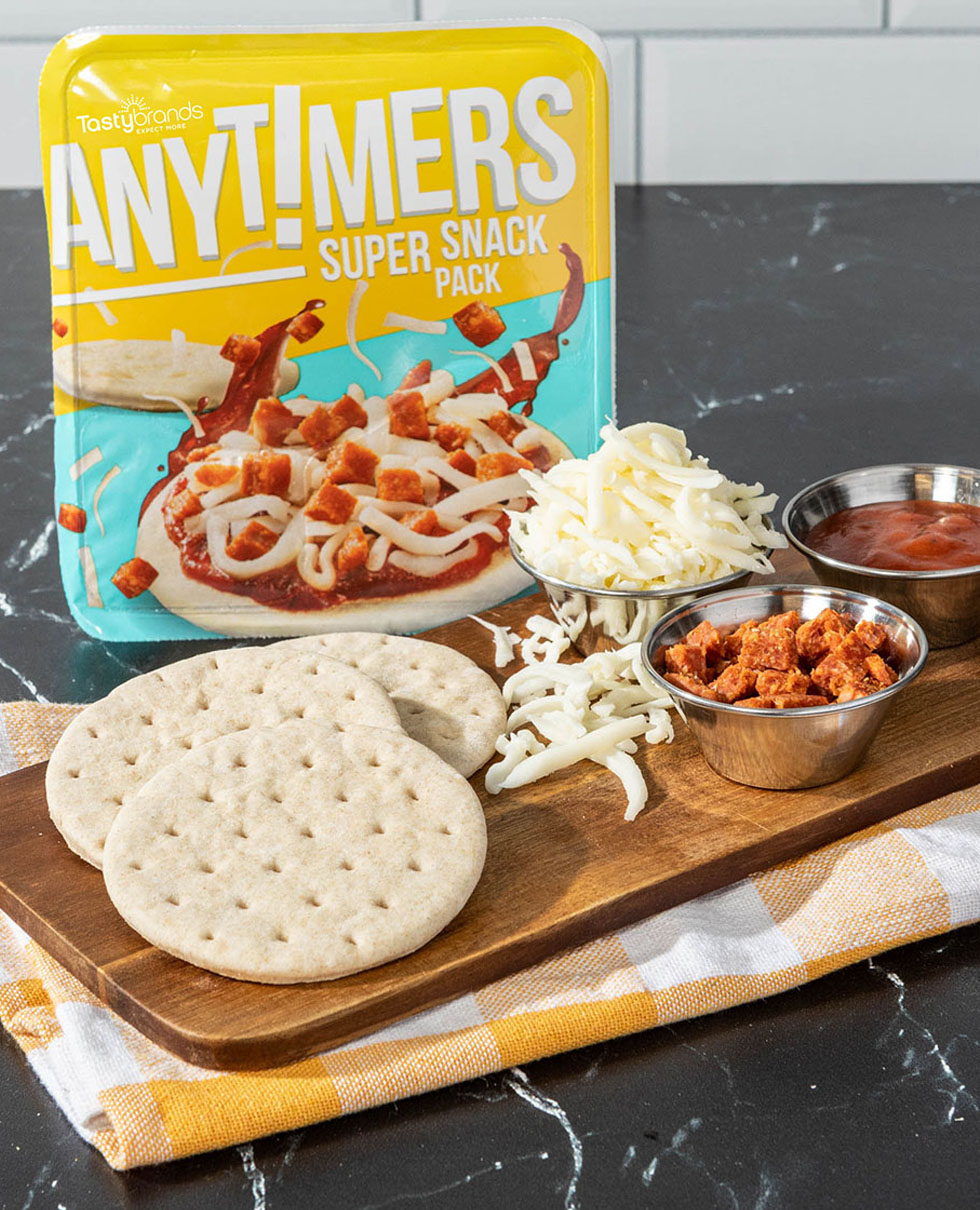 ANYTIMERS® Cheese & Turkey Pepperoni Pizza Kit, WG