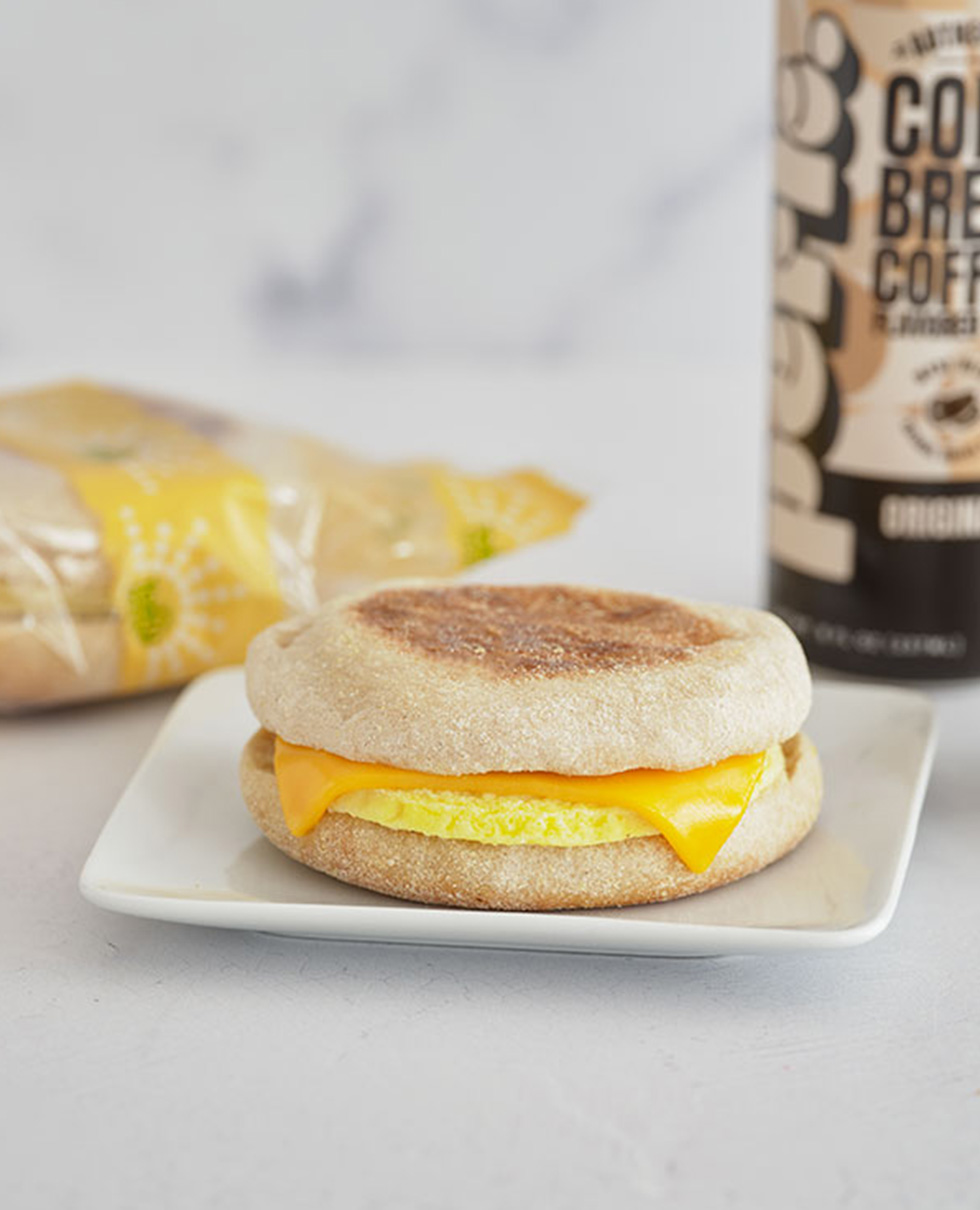 Egg Patty & Cheese on an English Muffin, WG (IW)