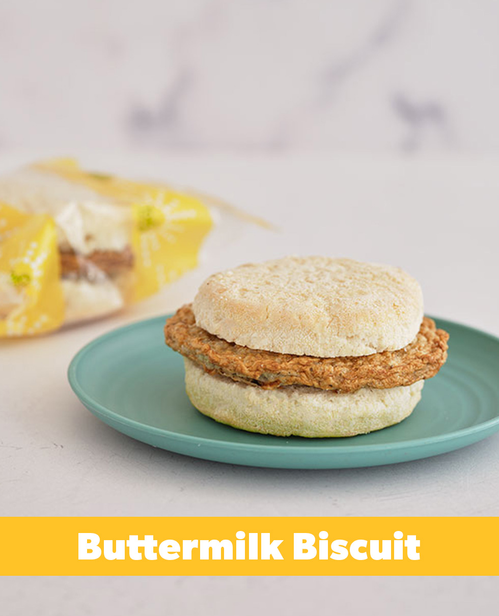 Chicken Sausage Patty on a Buttermilk Biscuit (IW)