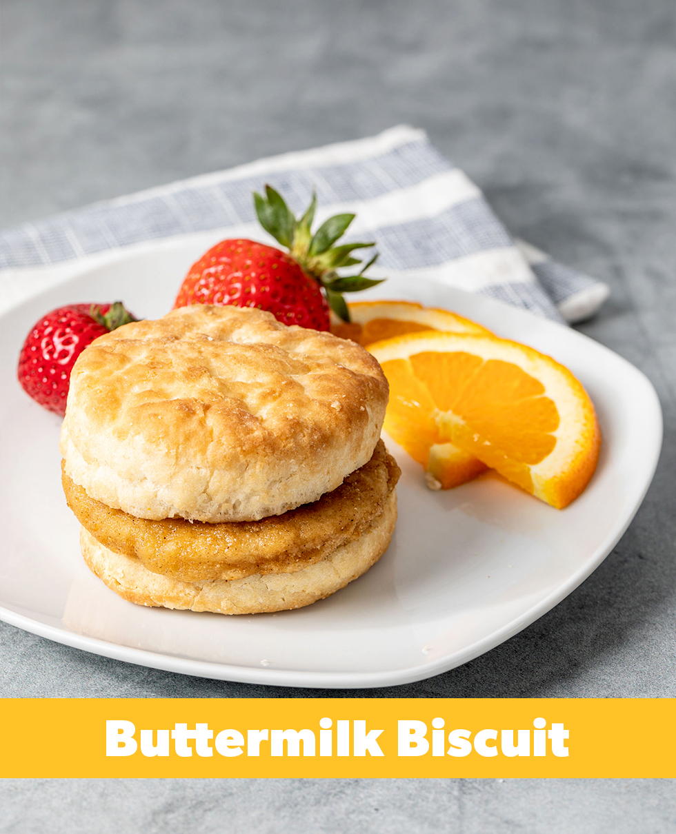 Breaded Chicken Patty on Buttermilk Biscuit (IW)