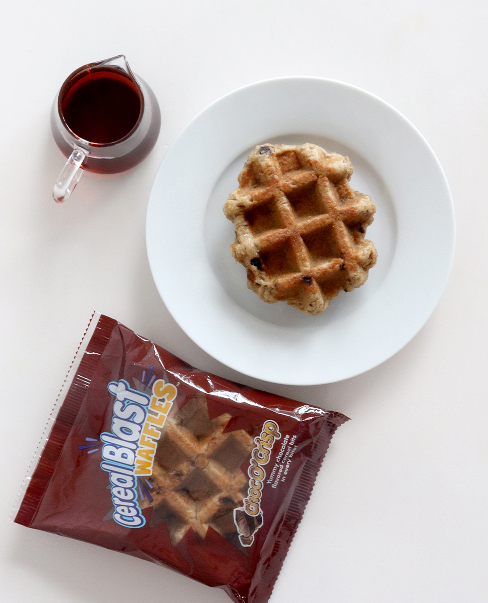 Cereal Blast ChocO’Crisp Artisan Belgian Liege Waffle, WG (IW)