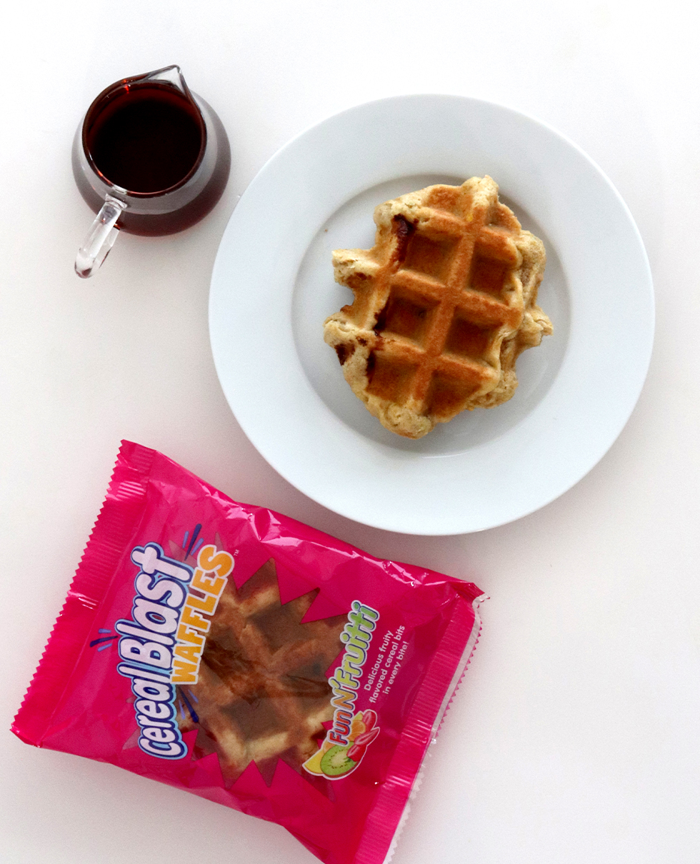Cereal Blast FunN’ Fruitti Artisan Belgian Liege Waffle, WG (IW)