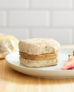 Breaded Chicken Patty on a Honey Wheat Biscuit, WG (IW)