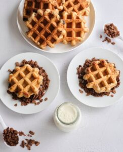 Cereal Blast ChocO’Crisp Artisan Belgian Liege Waffle, WG (IW)