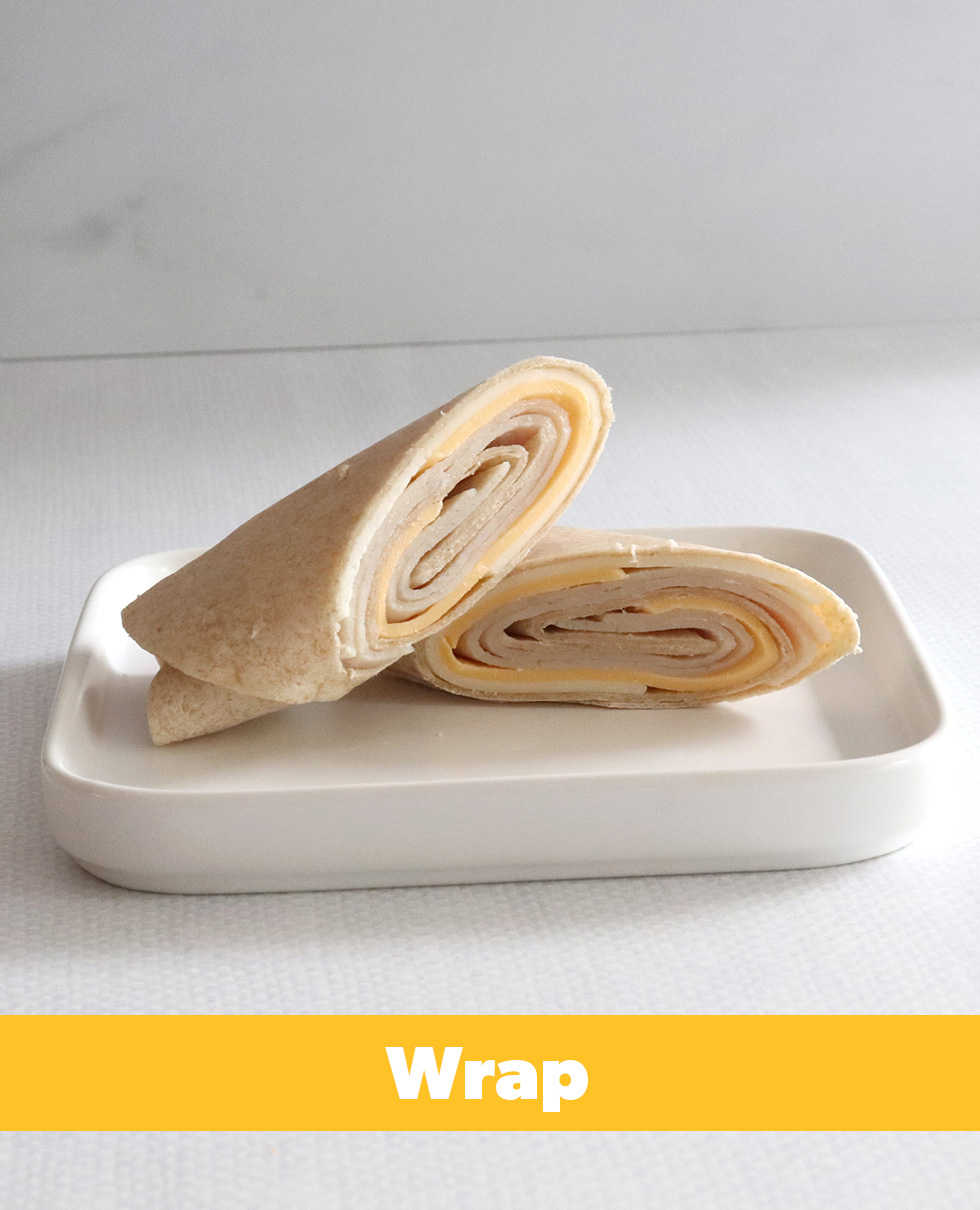 Turkey & 2 Cheese Wrap, WG (IW)