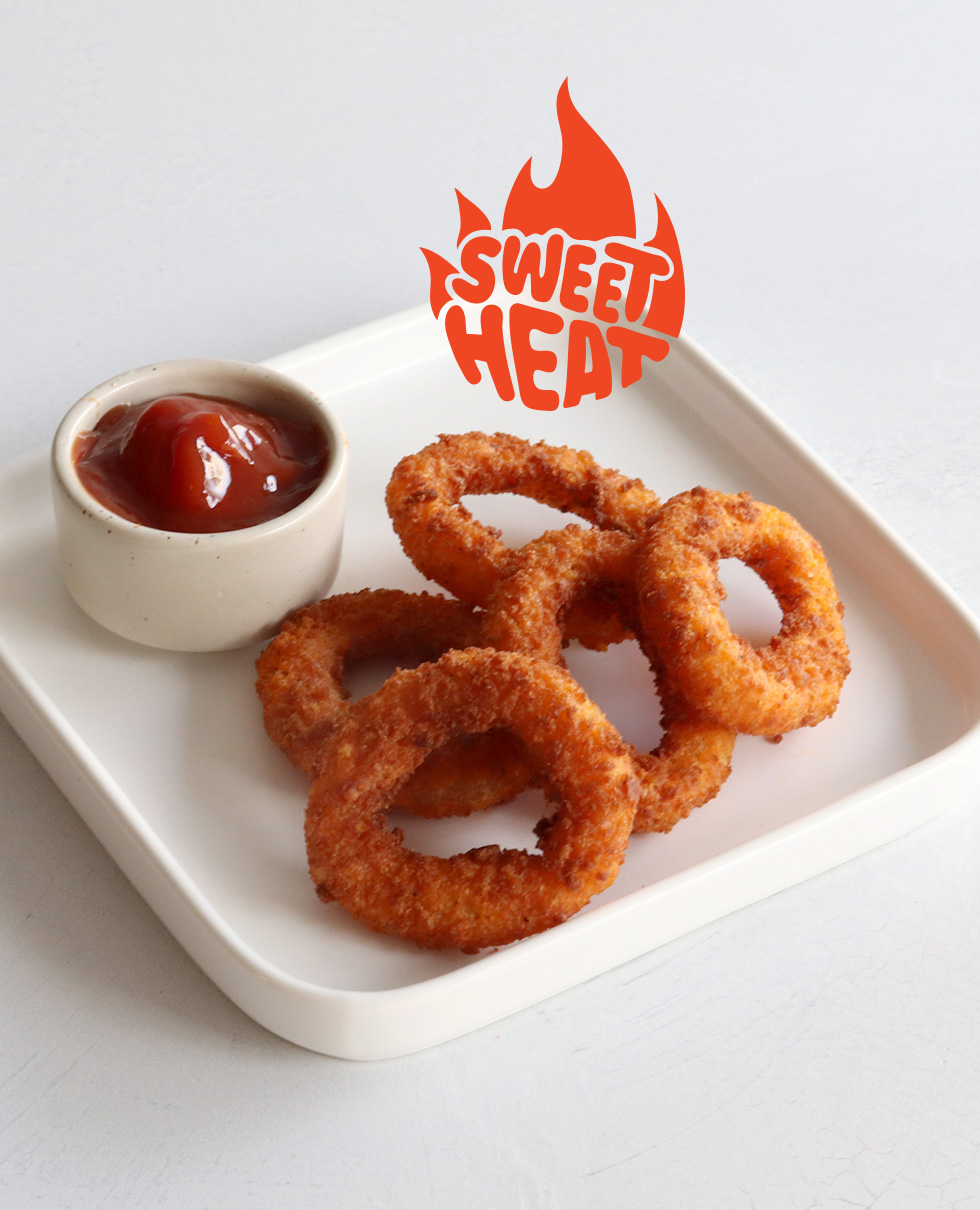 Sweet Heat Onion Rings, WG