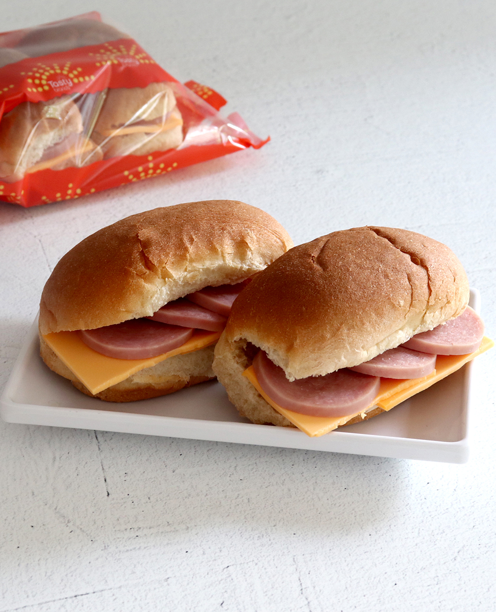 Twin Pack Mini Turkey Ham & Cheese Subs, WG (IW)