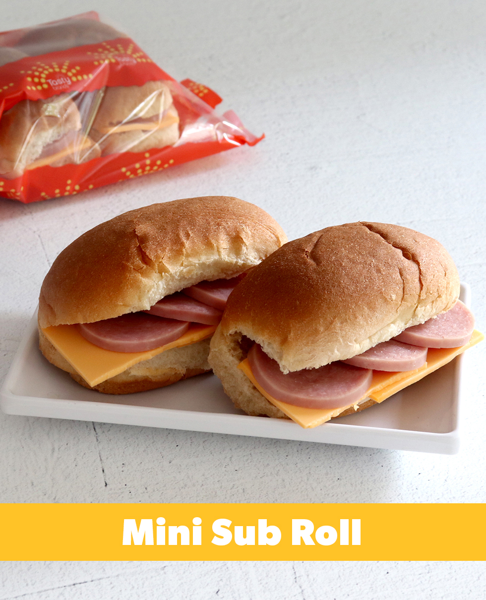Twin Pack Mini Turkey Ham & Cheese Subs, WG (IW)