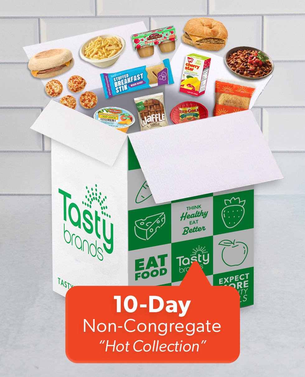 10-Day Non-Congregate Rural Meal Box – Hot Collection