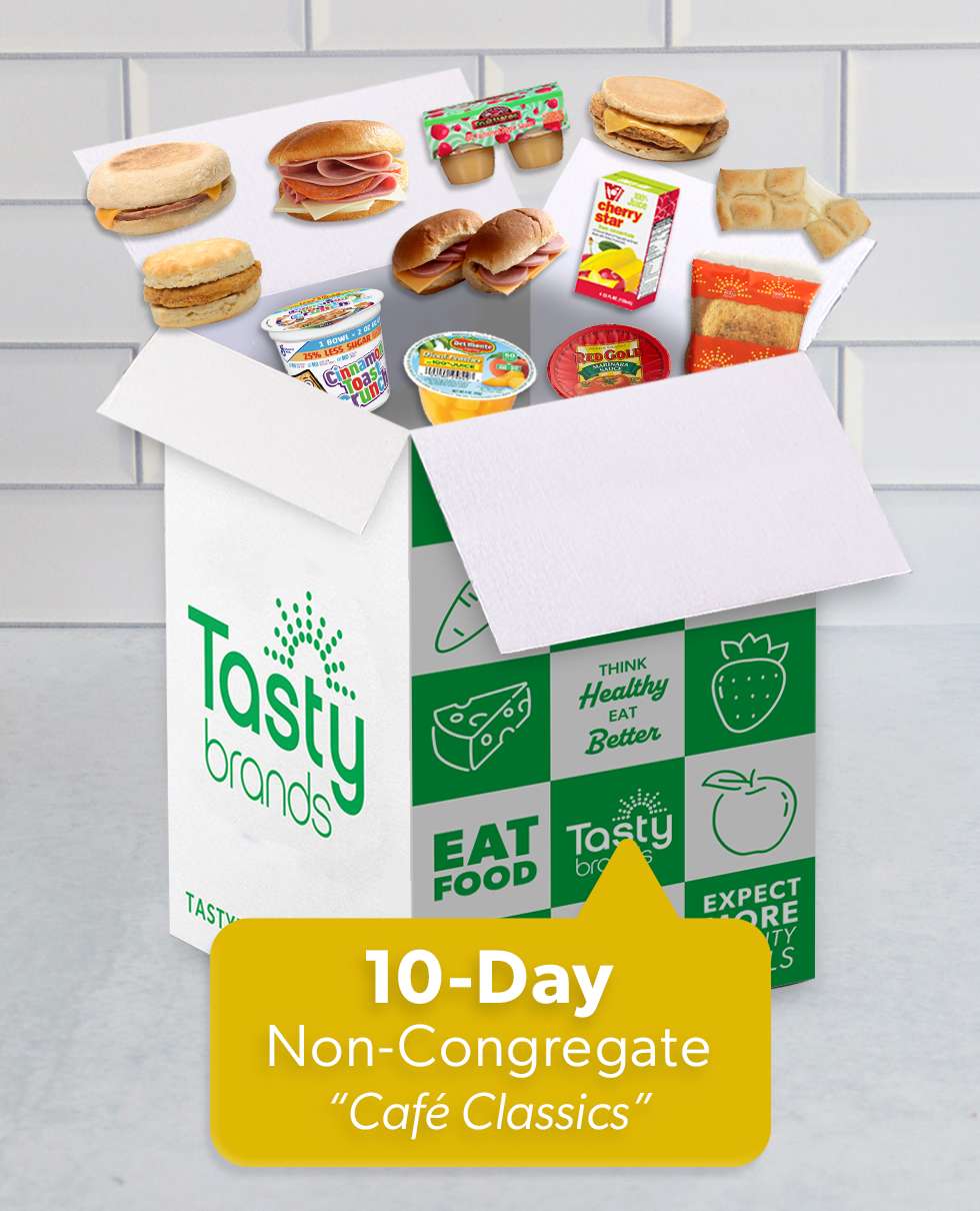 10-Day Non-Congregate Rural Meal Box – Café Classics